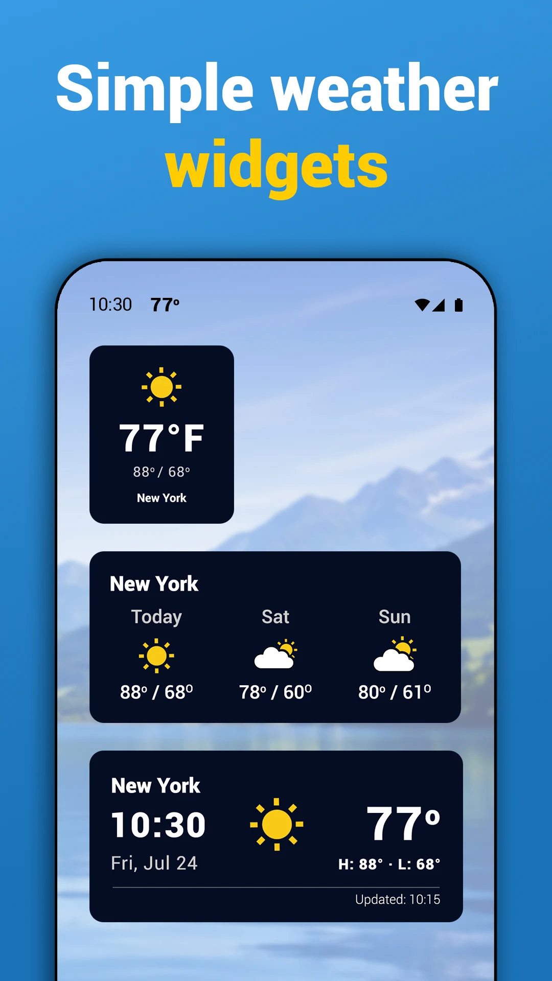 Local Weather: Radar & Alerts screenshot